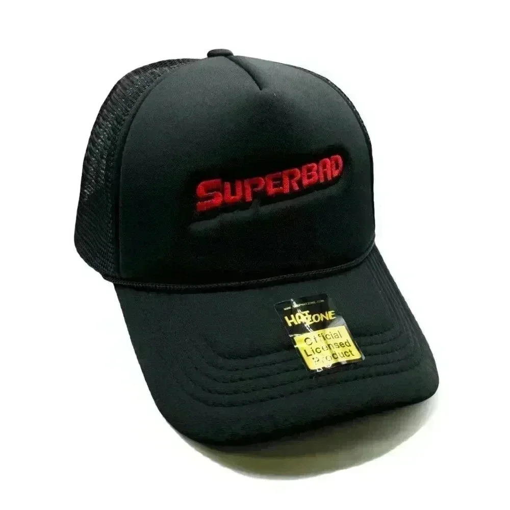 Superbad Mesh Trucker Snapback (Black) - Picture 1 of 1
